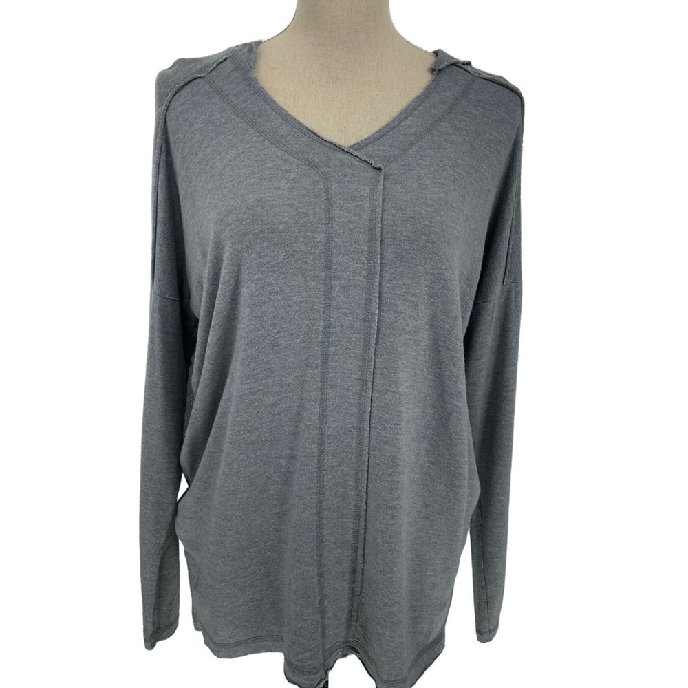 CAbi Limited Edition Easy Hoodie Style #3129 Blue/Gray - Sz S